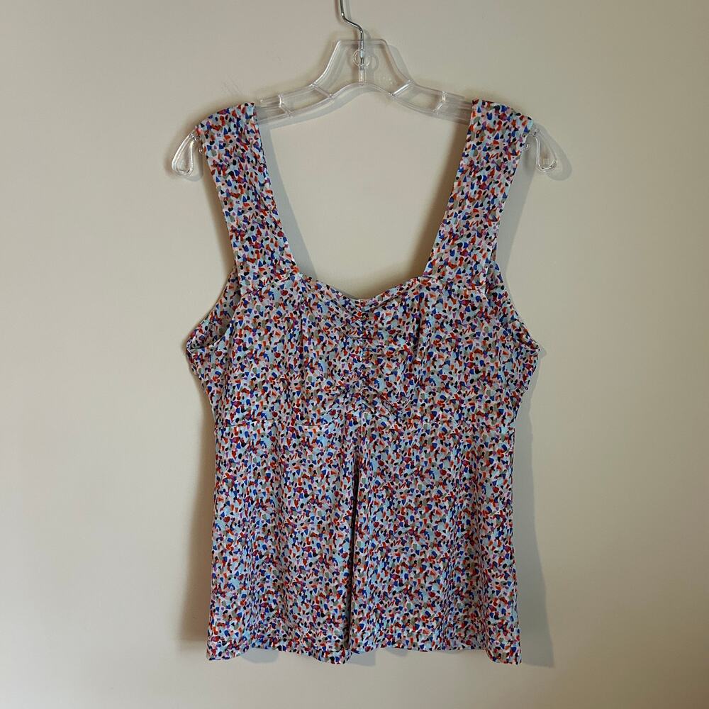 Cabi Multicolor Confetti Pattern Ruched Stretchy … - image 5